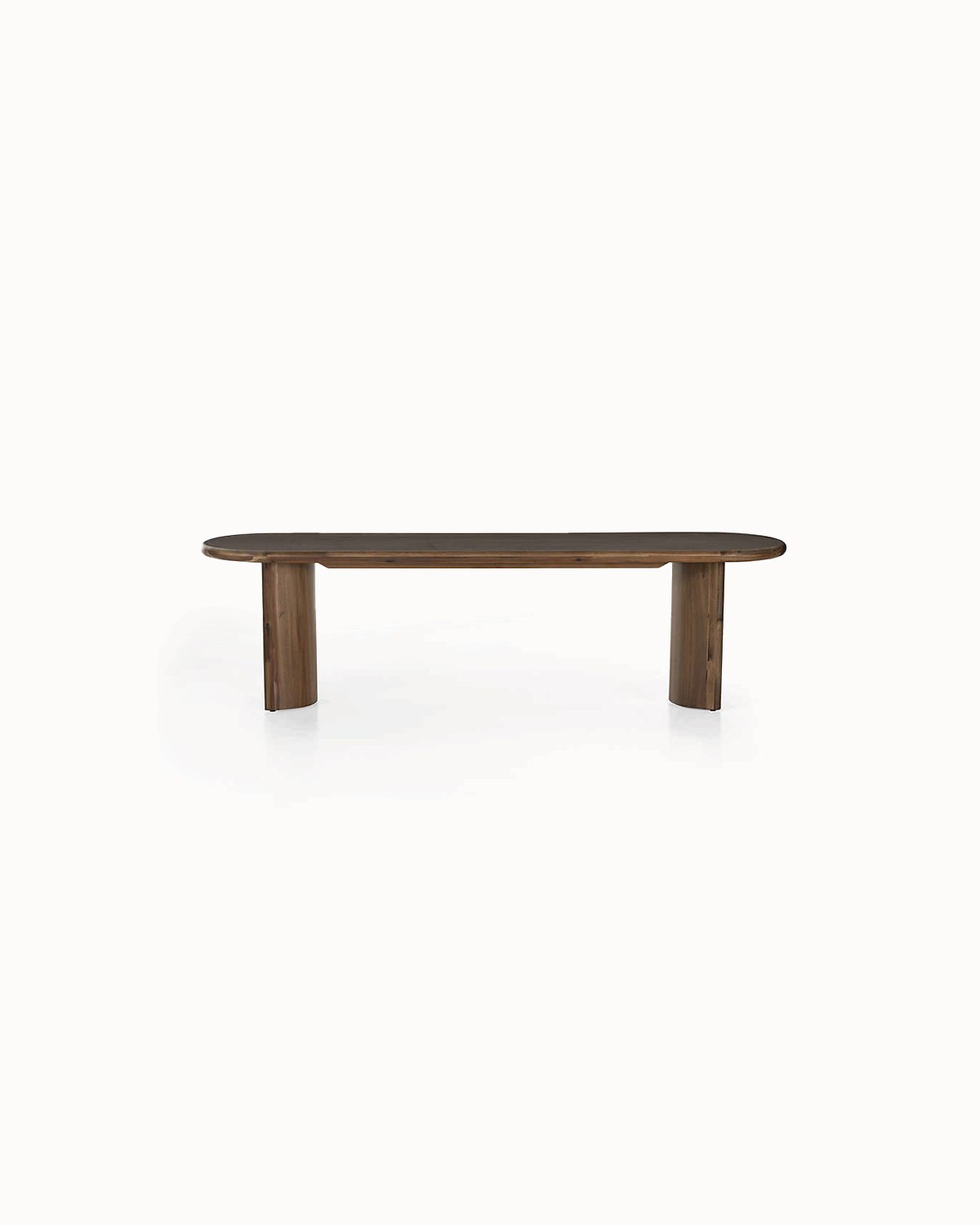 Elm Elegant Leather Dining Bench