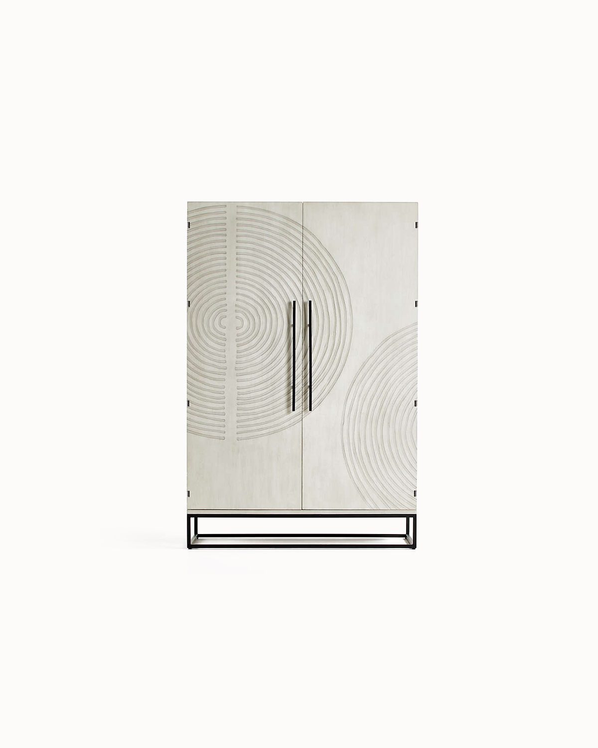 Summit Contemporary Woven Storage Cabinet