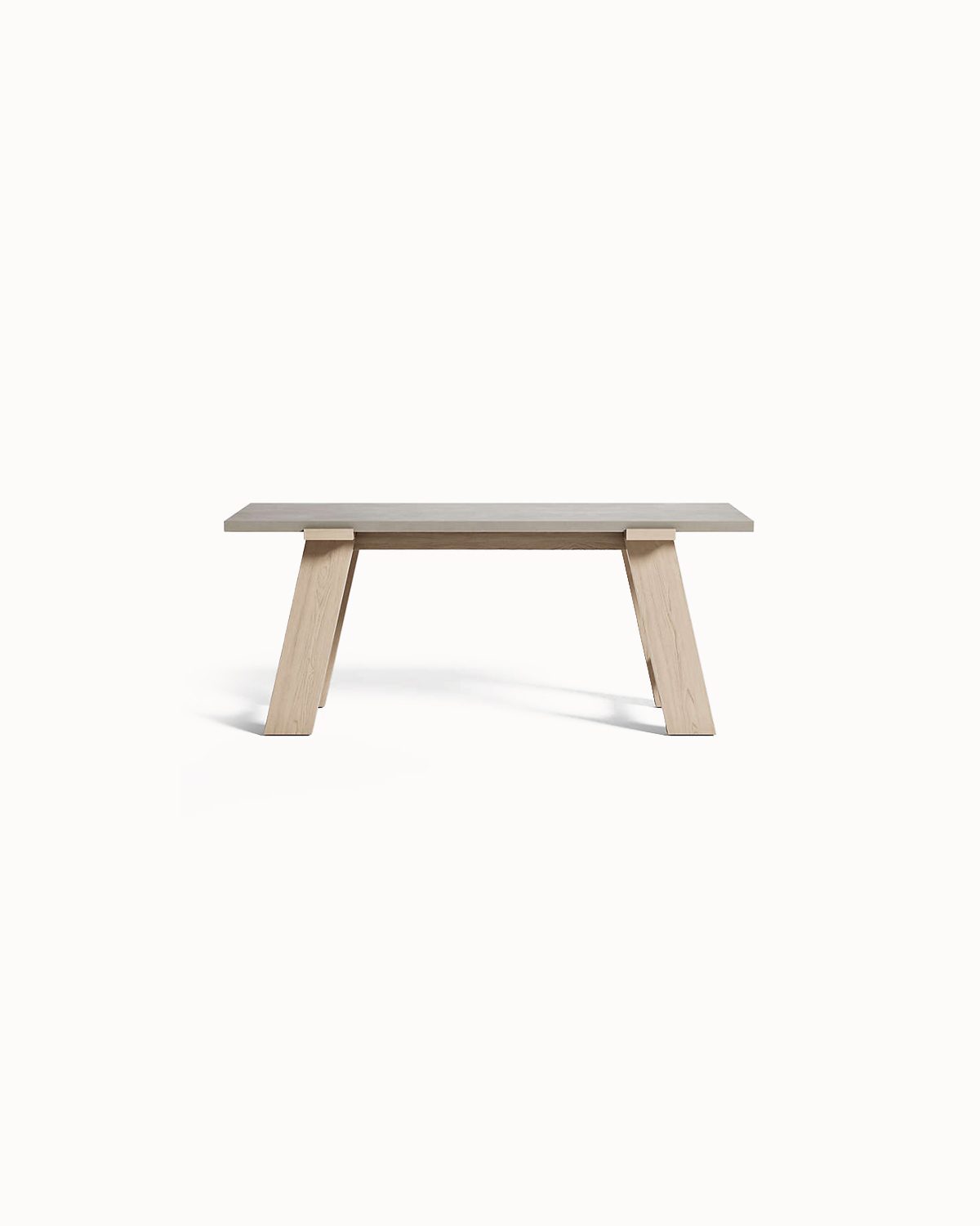 Horizon Textured Concrete Writing Desk