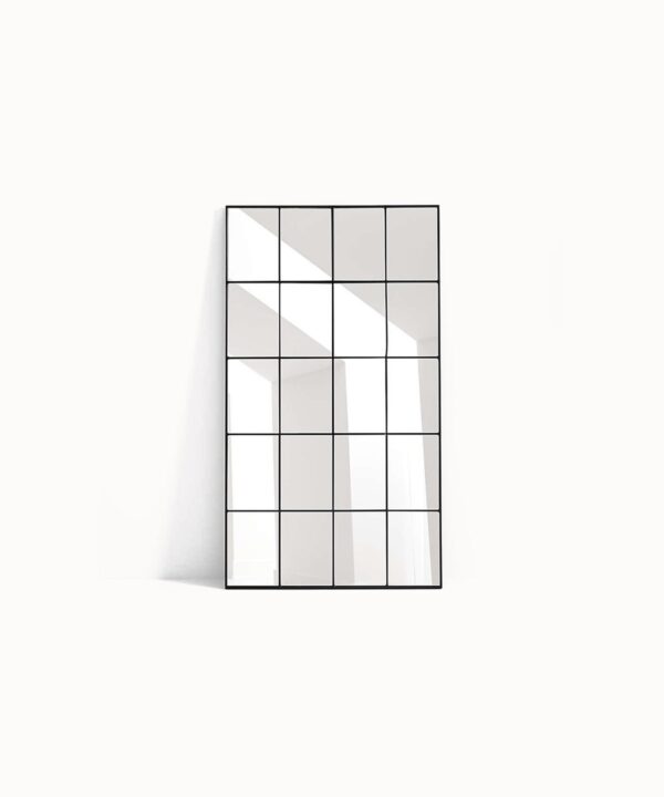 Sterling Warm Oak Floor Mirror