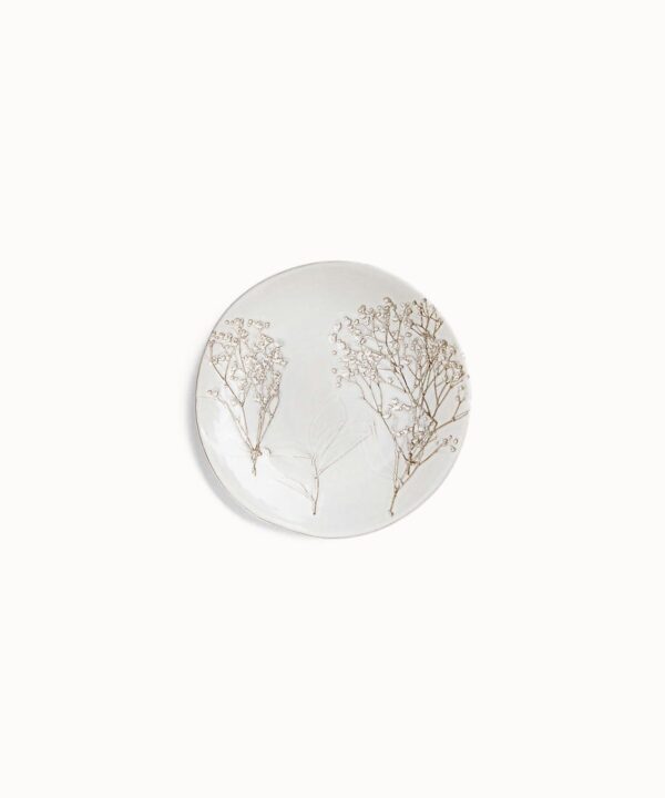 Luna Scandi Walnut Salad Plate