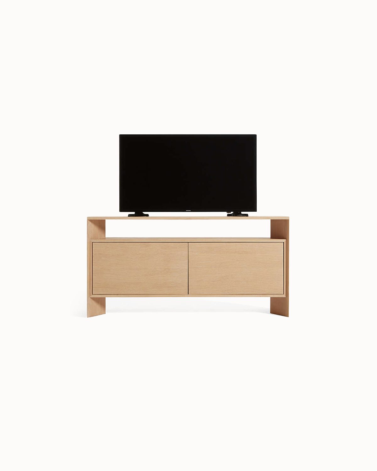 Mesa Rattan Steel Media Console