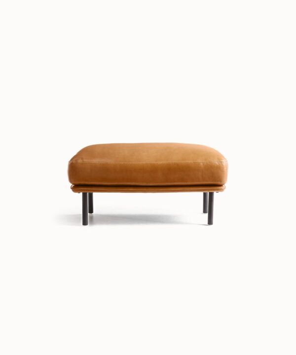 Cedar Industrial Oak Ottoman