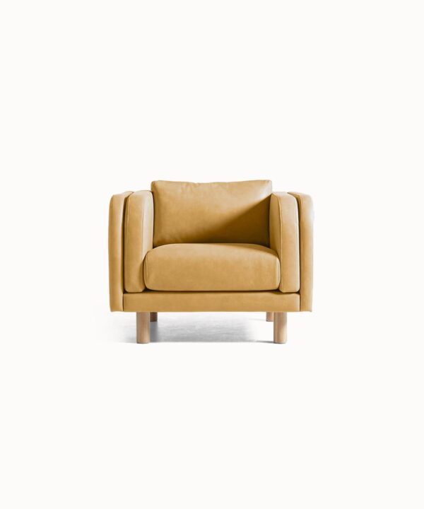 Monroe Coastal Marble Accent Chair
